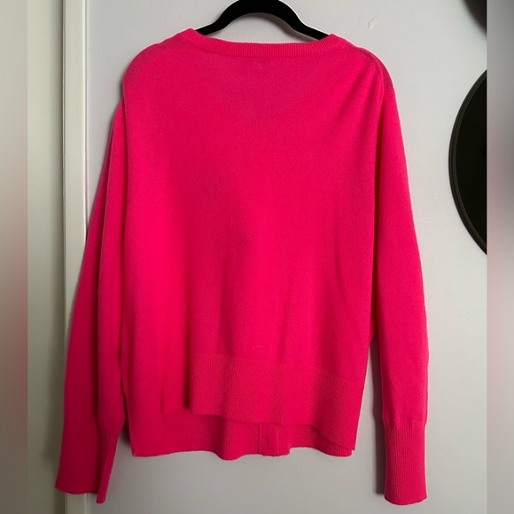 White + Warren x Anthropologie 100% CASHMERE Cardi Cardigan Size 3X - Picture 4 of 7